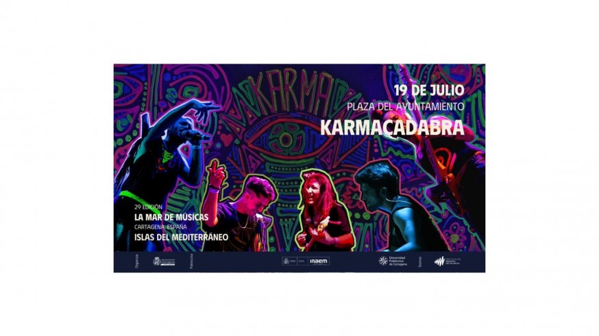 Karmacadabra, el grupo cartagenero que abre este viernes el festival la Mar de Músicas
