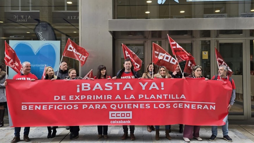 Huelga de 24 horas en CaixaBank el 27 de marzo por la presión comercial a la plantilla