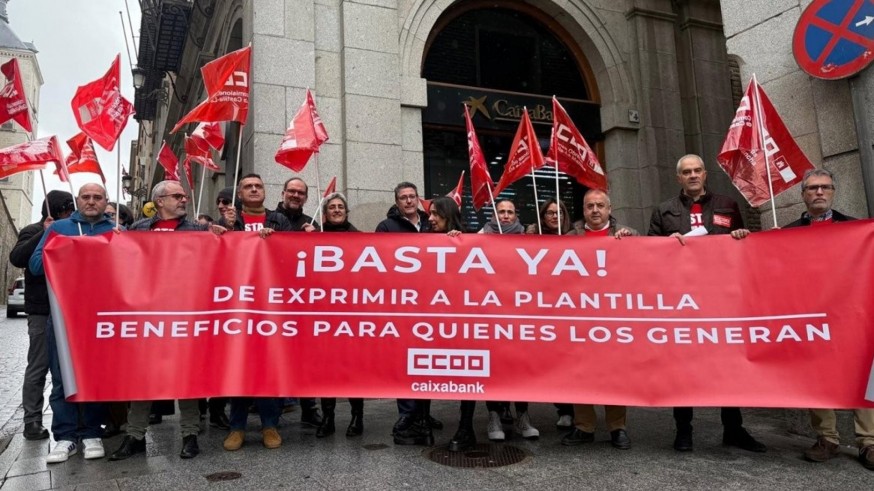 Huelga de 24 horas en CaixaBank el 27 de marzo por la presión comercial a la plantilla