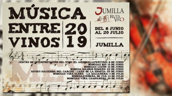 EL ROMPEOLAS. Hoy arranca en Jumilla el XII Ciclo 'Música entre vinos'