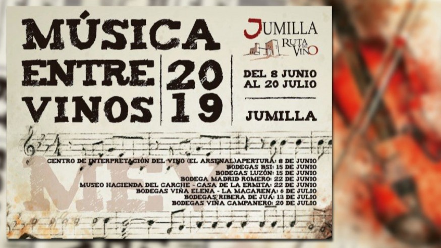 EL ROMPEOLAS. Hoy arranca en Jumilla el XII Ciclo 'Música entre vinos'