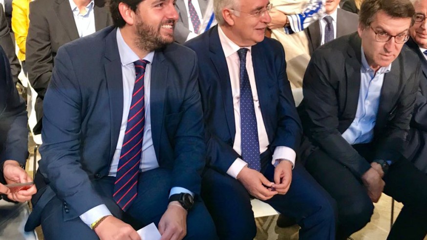 López Miras, en la junta directiva nacional que los populares han celebrado en Madrid