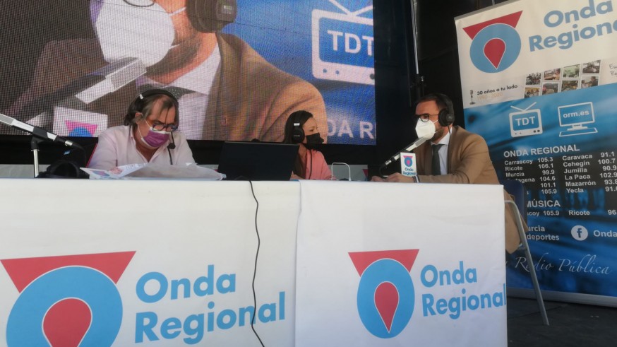 El alcalde de Lorca, entrevistado por Onda Regional 