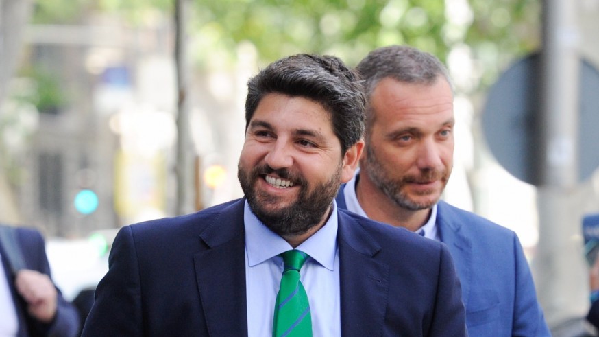 López Miras será investido presidente de la Región de Murcia este jueves con el apoyo de Vox