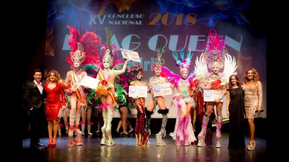 Imagen de la final del año pasado del concurso de Drag Queen en Águilas