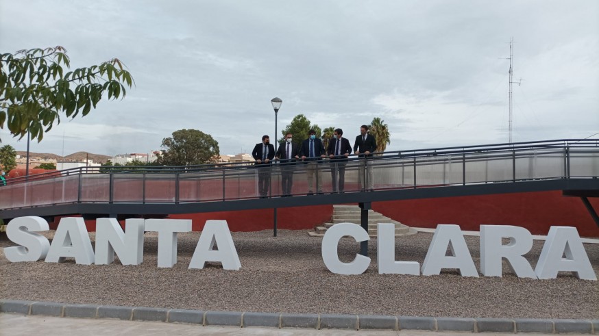 Inauguración de la avenida de Santa Clara en Lorca