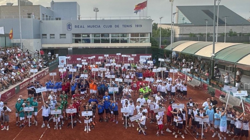 El futuro del tenis español, en el Murcia Club de Tenis