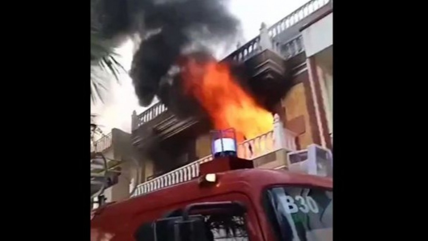 Apagan un incendio en una vivienda de Los Dolores