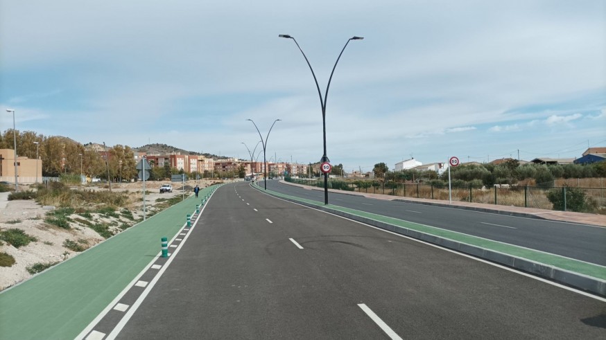 Inaugurado el tramo 1 de la Ronda Central de Lorca, que saca más de 7.000 vehículos diarios del centro
