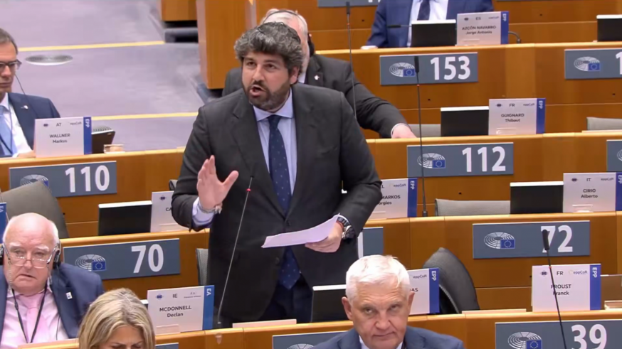 López Miras reclama que las regiones tengan voz en los fondos europeos