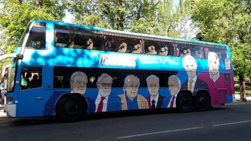 El "tramabús" ha recorrido varios días Madrid