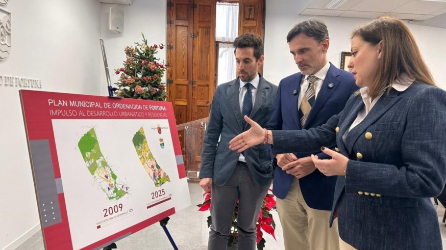 El Gobierno regional aprueba el nuevo Plan General de Fortuna y desbloquea años de desarrollo urbano