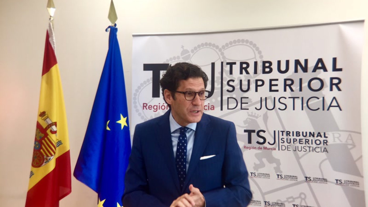 El presidente del TSJ, Miguel Pascual del Riquelme. Foto ASR.