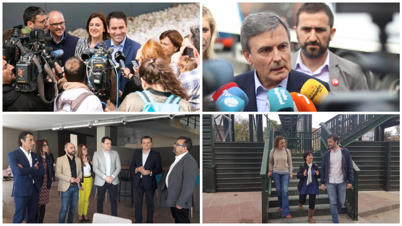 Actos jornada electoral PP, PSOE, Unidas Podemos y CIUDADADANOS