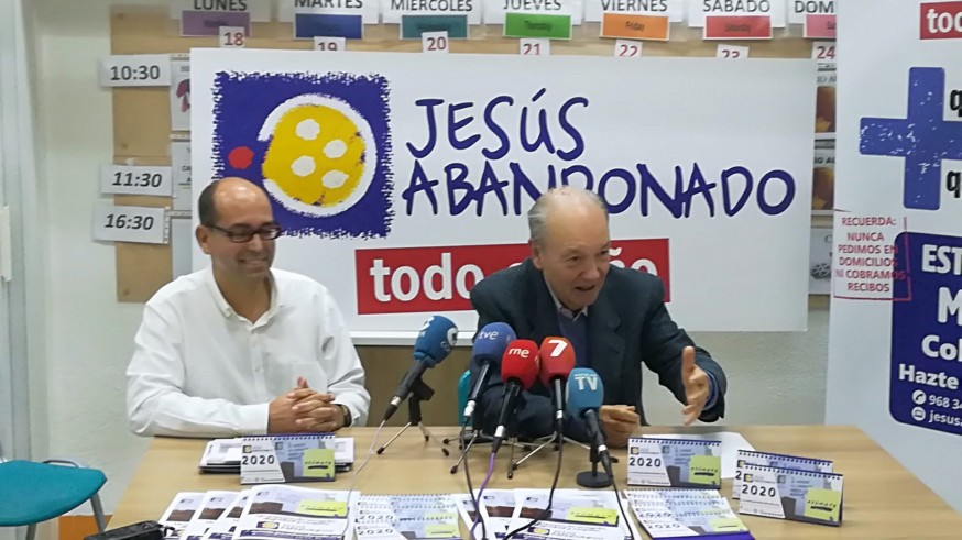 José Moreno y Daniel López en la presentación de la campaña