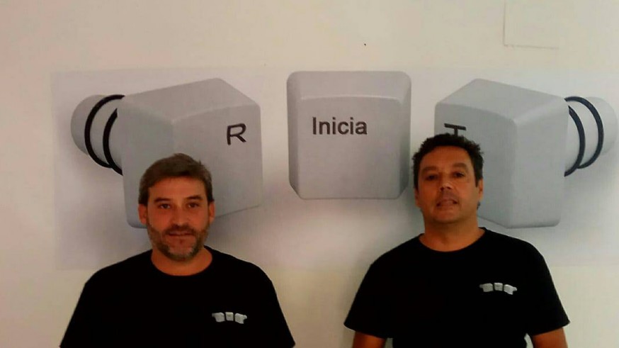 Felipe Martín y Gustavo Tapioles, creadores de 'R-inicia-T'