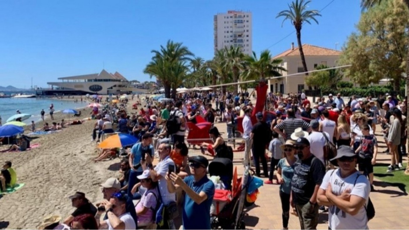 El Ayuntamiento de San Javier espera más de 200.000 personas este fin de semana