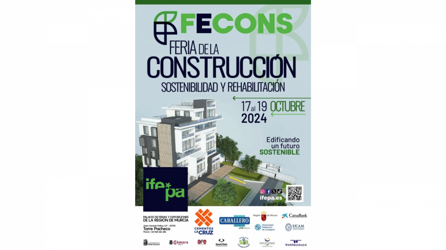 Más de 200 empresas y 9.000 profesionales se citan en la Feria de la Construcción de IFEPA