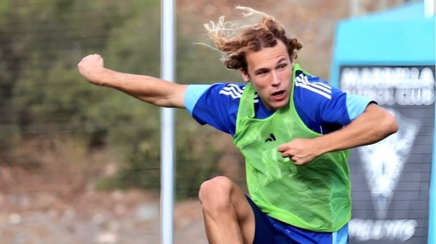 Gabri, un murciano en la defensa del Marbella