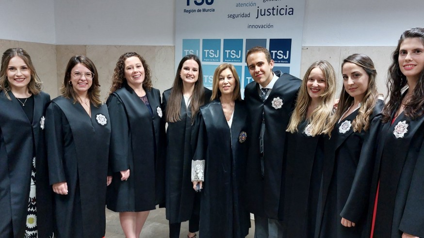 Siete juezas y un juez se incorporan como sustitutos y de refuerzo en juzgados de Murcia, Cartagena, Molina de Segura y Mula