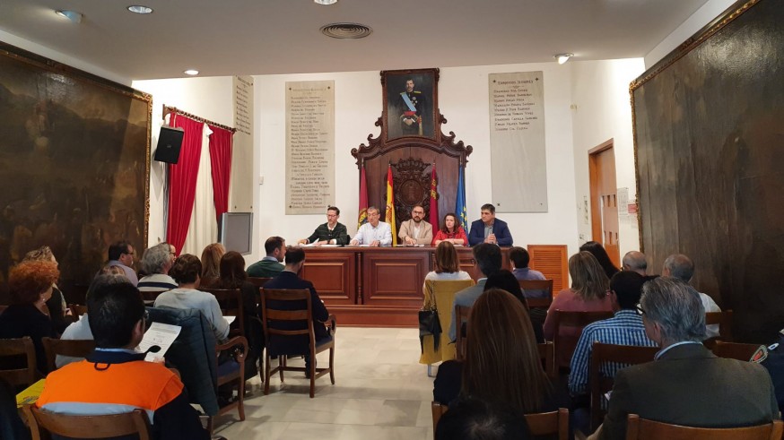 Reunión informativa hoy en el ayuntamiento de Lorca