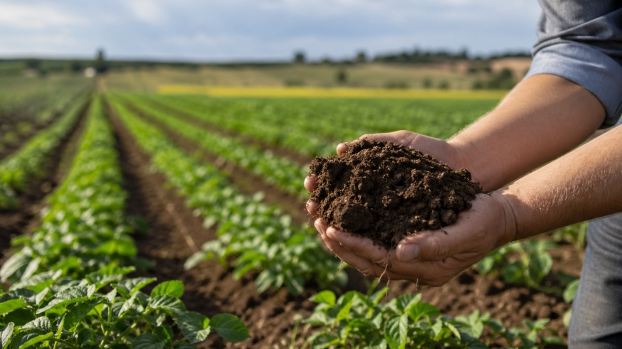 La agricultura sostenible es clave para reducir CO2 y proteger los suelos