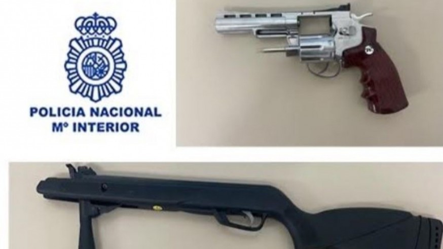  Detenidos dos jóvenes en Murcia por herir a una mujer con un revólver de perdigones