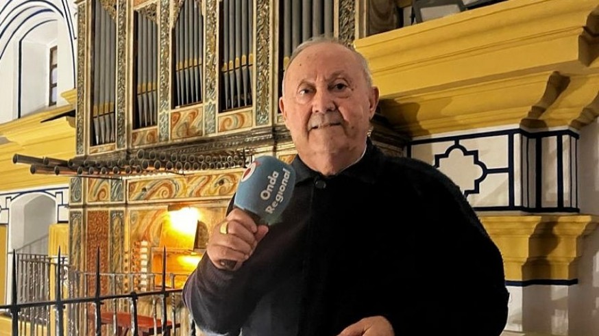 Hablamos con Antonio Pérez, 'Antoñele', organista de la iglesia de San Sebastián en Ricote