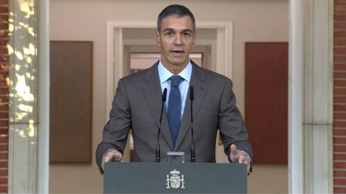 La Junta Electoral Central abre un expediente sancionador a Pedro Sánchez por una rueda de prensa en Moncloa