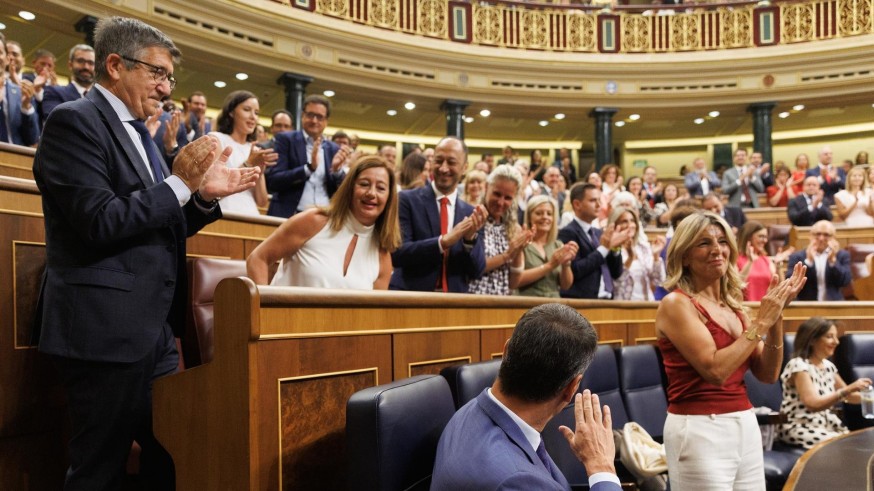 Francina Armengol, elegida presidenta del Congreso con mayoría absoluta en la primera votación