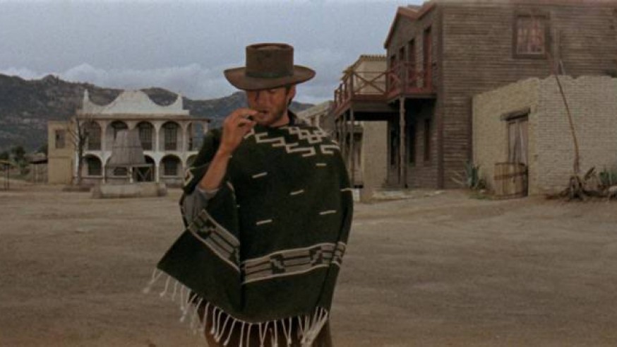 Clint Eastwood en 'Por un puñado de dólares'