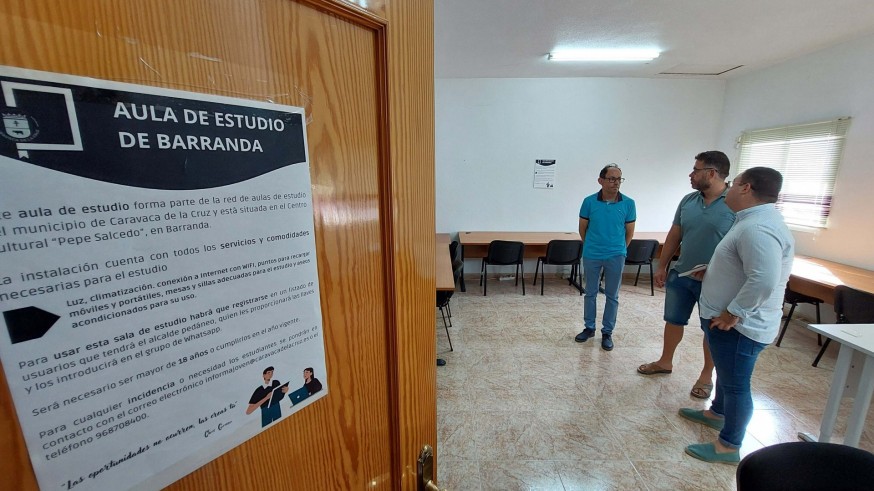 Nuevas aulas de estudio en Barranda y Archivel