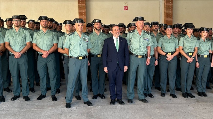 La Guardia Civil incorpora a 71 agentes y suma casi 3.900 efectivos en Murcia