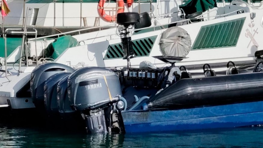 Detenidos dos patrones tras interceptar la Guardia Civil una embarcación frente a Cabo Cope