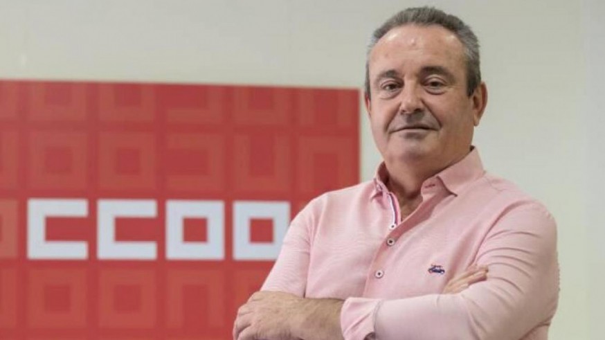 Santiago Navarro. Secretario General de Comisiones Obreras en la Región de Murcia