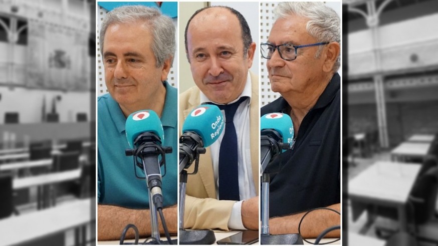 Con Manolo Segura, Javier Adán y Enrique Nieto hablamos en Conversaciones con dos sentidos de jubilaciones o la investidura en Murcia