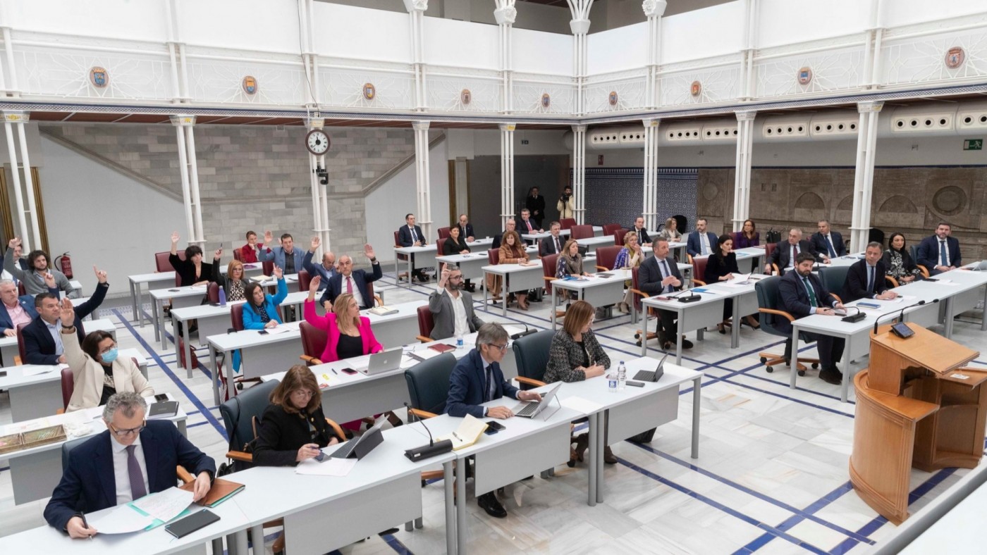 EN DIRECTO | Pleno en la Asamblea Regional