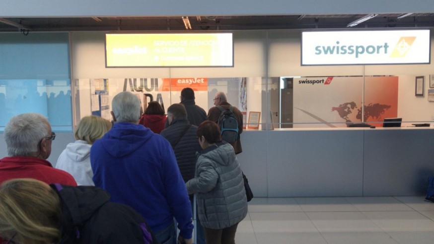 Los trabajadores de Swissport comienzan una huelga en los aeropuertos el 27 de febrero