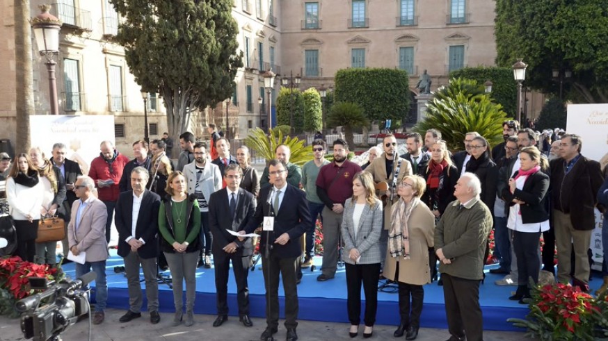 Presentación de la programación navideña en Murcia