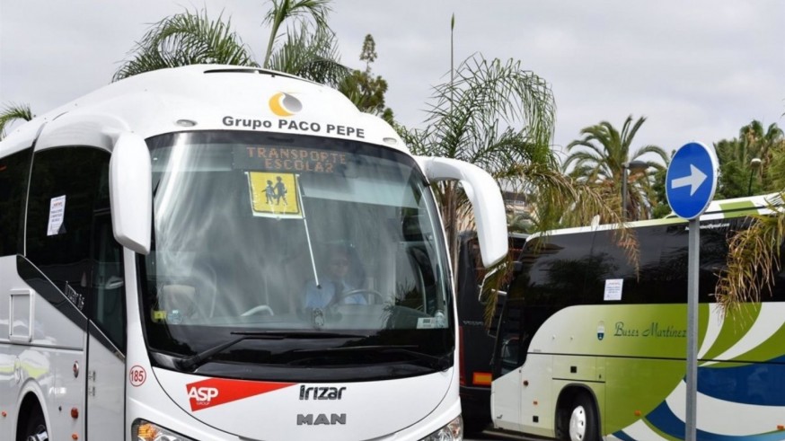 El sector del transporte escolar niega que carezca de seguro de responsabilidad 