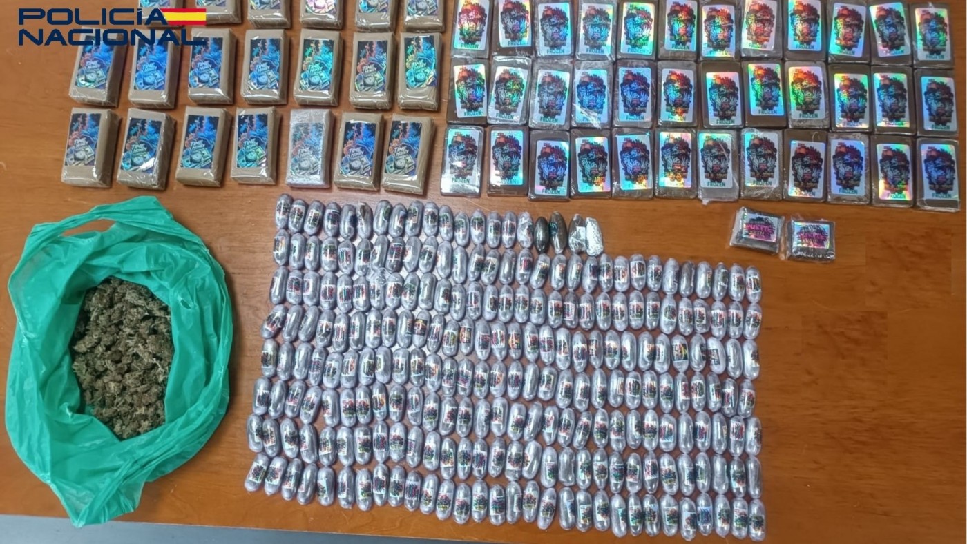 Incautan 7 kilos de hachís en Los Dolores