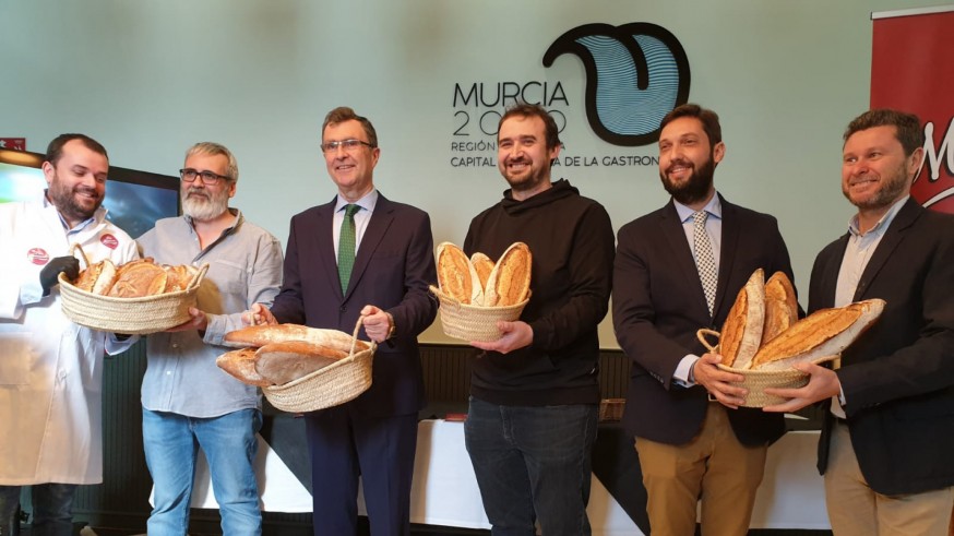 Presentación del 'Pan Murciano' en Oficina central de 'Murcia Capital Gastronómica'. ORM