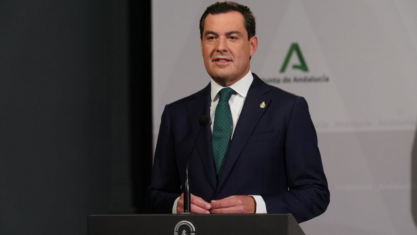 Juanma Moreno convoca elecciones en Andalucía el 17 de mayo