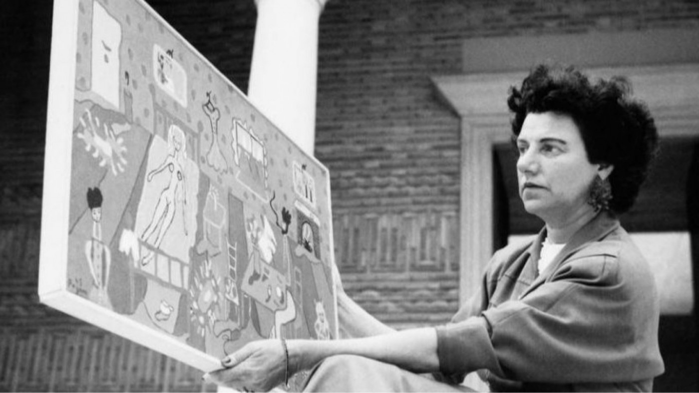 Peggy Guggenheim en el documental ‘Peggy Guggenheim: adicta al arte’ (MOVISTAR)