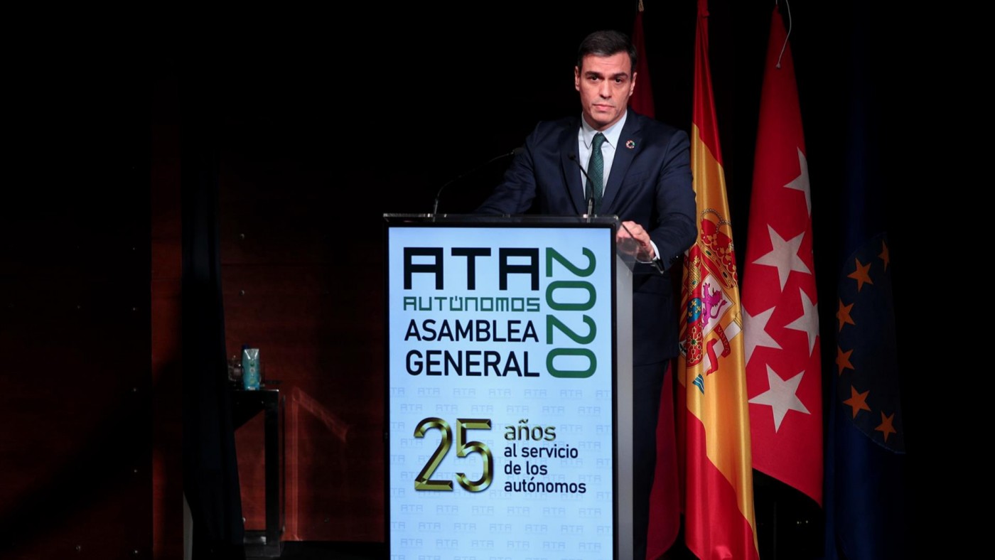 Sánchez realizaba el anuncio durante laclausura de la Asamblea de elecciones de ATA, en Madrid
