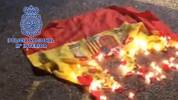La PN detiene a un joven por ultraje a España, POLICÍA NACIONAL