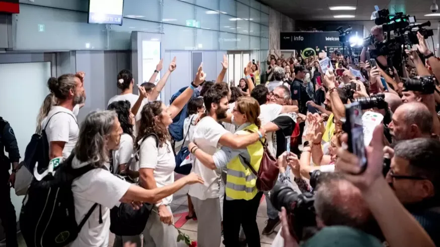  Denuncian malos tratos de Israel los 21 españoles de la Flotilla de la Libertad