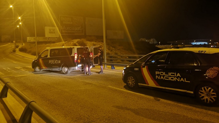 Intervención de la Policía Nacional