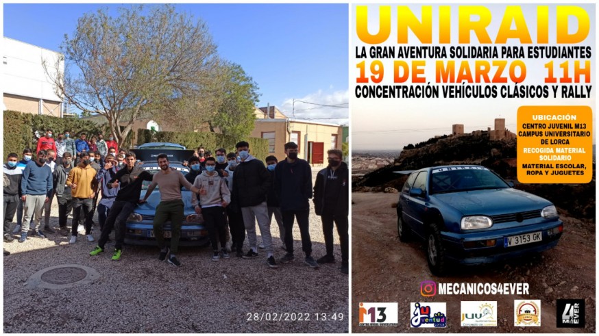 TARDE ABIERTA. Concentración de vehículos clásicos y de rally este sábado en Lorca