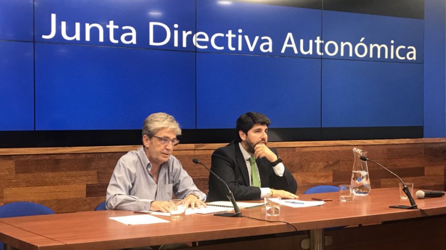 López Miras preside la Junta Directiva del PP